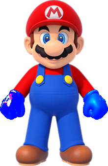 blue mario